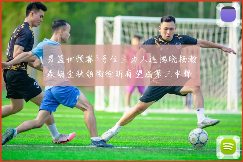 男篮世预赛5号位主力人选揭晓杨瀚森胡金秋领衔徐昕有望成第三中锋